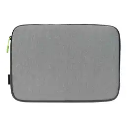 DICOTA Skin FLOW - Housse d'ordinateur portable - 13" - 14.1" - gris, vert (D31744)_4